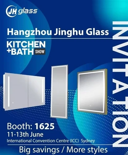 Hangzhou Jinghu Glass буде представлено на Kitchen+Bath Show, ICC Sydney